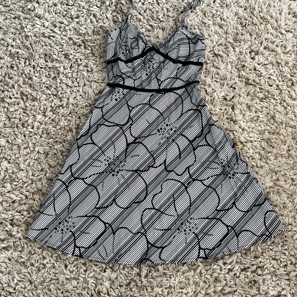 Black & White Floral Sundress!
